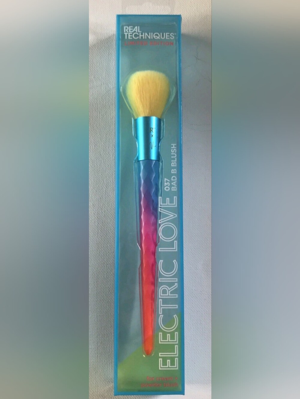 Real Techniques 037 Bad B Blush Cream & Powder Brush NIB